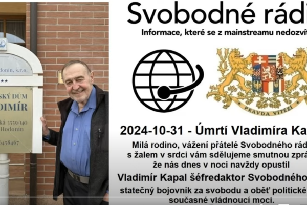 Zemřel Vladimír Kapal