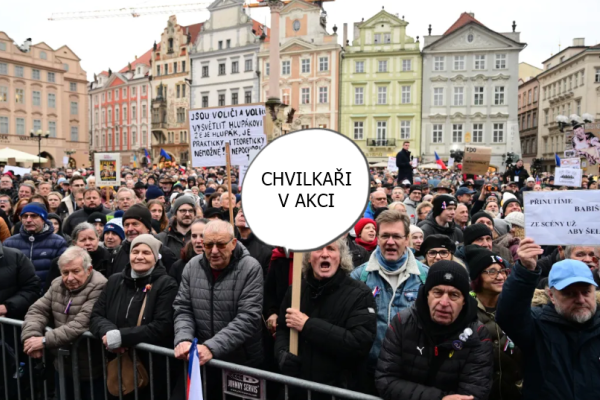 Milión chvilek pro demokracii? Návrat ze zálohy, řev a sprostota!