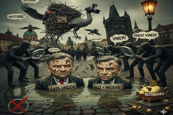 Kdo se bojí Okamury a Babiše? Politická žumpa v přímém přenosu