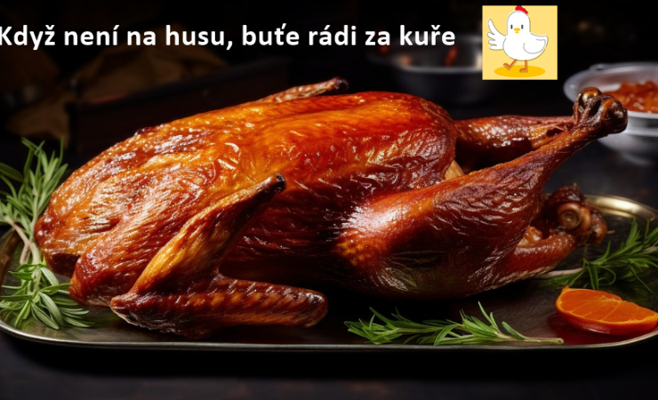 Husa, nebo kuře? Lekce z ekonomiky pro plačky na Hradě i v opozici.