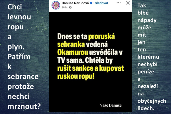 Kdo odmítá obchodovat s Ruskem ničí naše hospodářství a hromadí dluhy