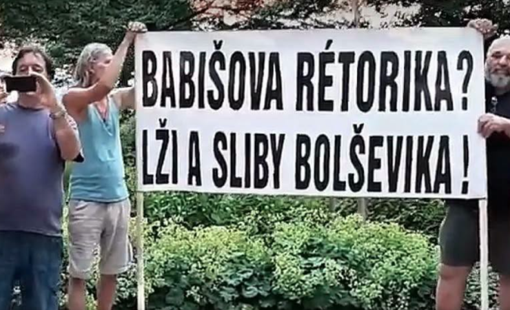 Pavlova rétorika, lži a sliby bolševika
