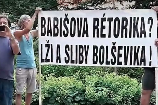 Pavlova rétorika, lži a sliby bolševika
