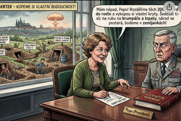 Generál, kalkulačka a operace Krtek